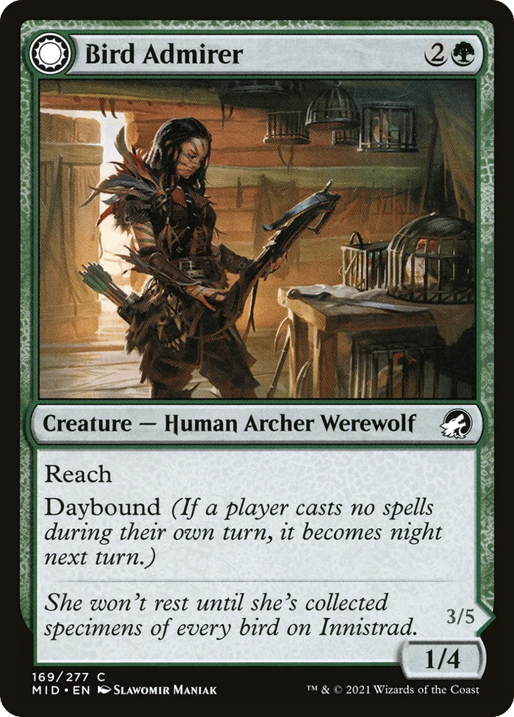 Bird Admirer // Wing Shredder · Innistrad: Midnight Hunt