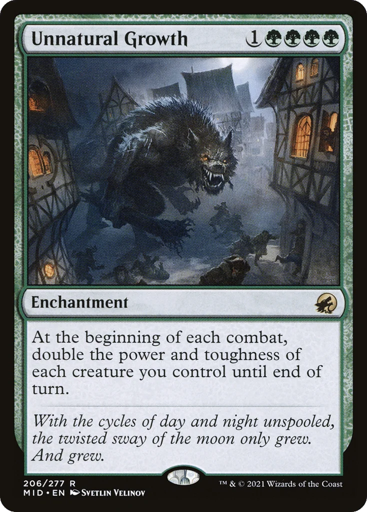 Unnatural Growth · Innistrad: Midnight Hunt