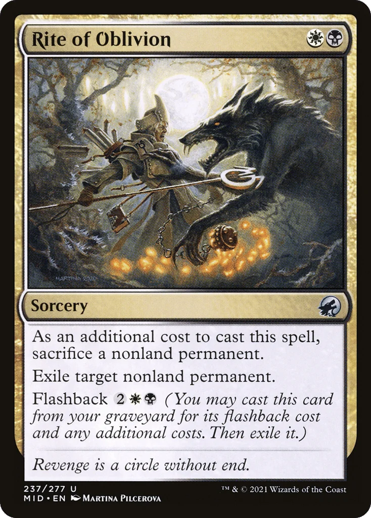 Rite of Oblivion · Innistrad: Midnight Hunt