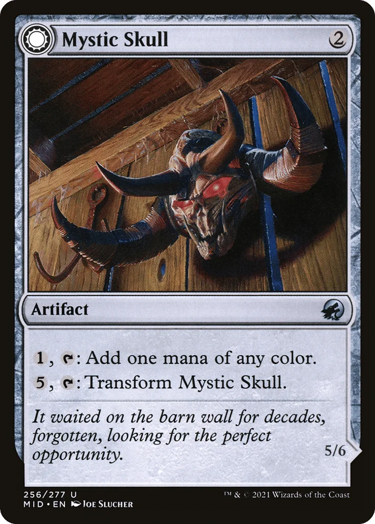 Mystic Skull // Mystic Monstrosity · Innistrad: Midnight Hunt