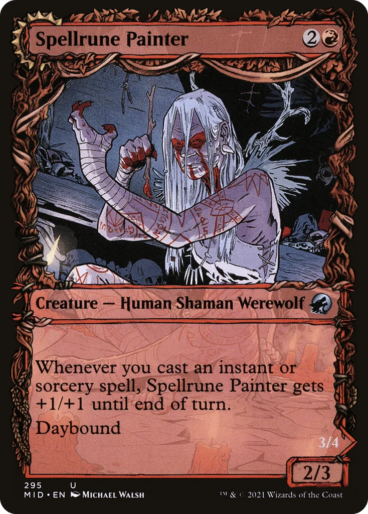Spellrune Painter // Spellrune Howler · Innistrad: Midnight Hunt