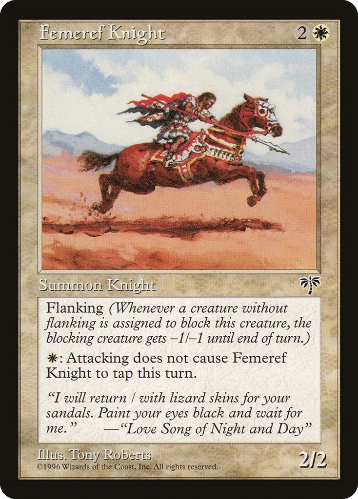 Femeref Knight · Mirage