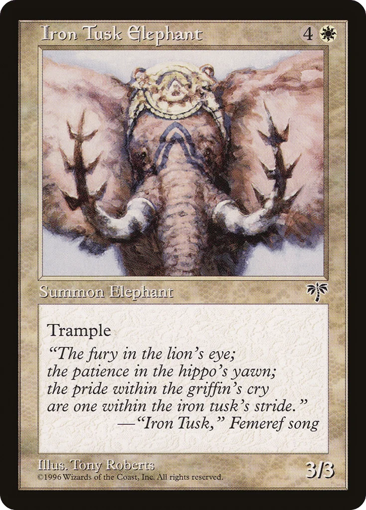 Iron Tusk Elephant · Mirage