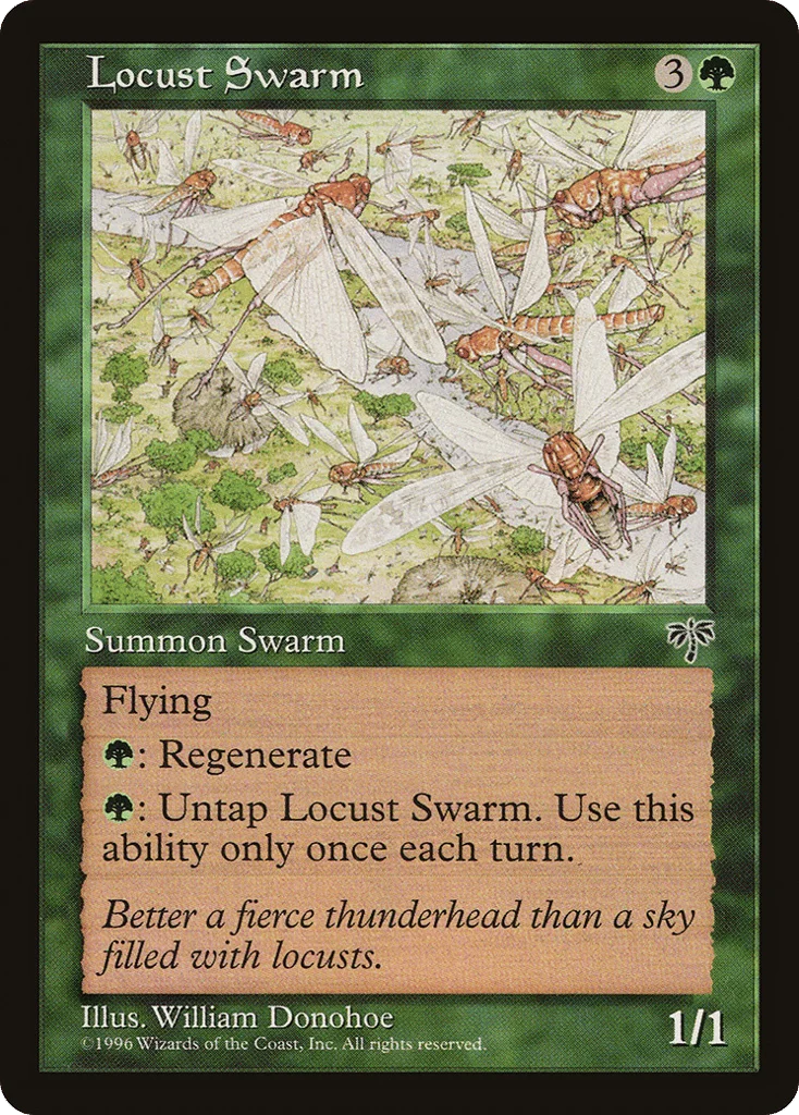Locust Swarm · Mirage