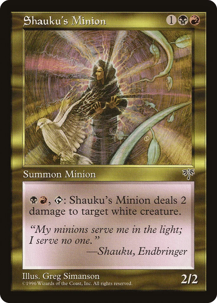 Shauku's Minion · Mirage