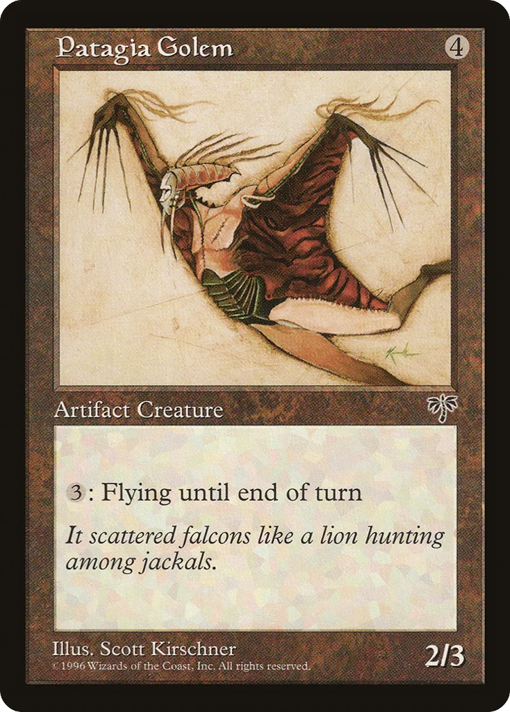 Patagia Golem · Mirage