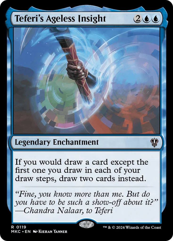 Teferi's Ageless Insight · Murders at Karlov Manor Commander