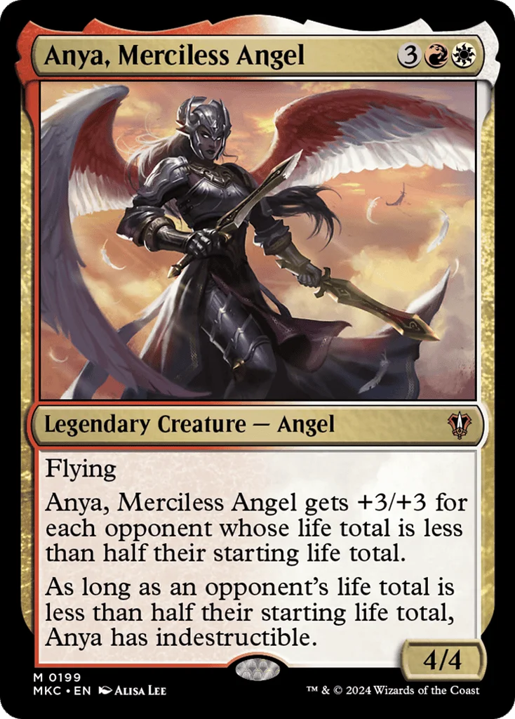 Anya, Merciless Angel · Murders at Karlov Manor Commander