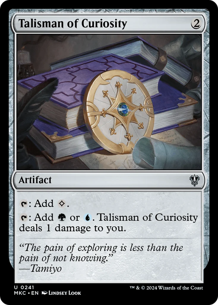 Talisman of Curiosity · Murders at Karlov Manor Commander