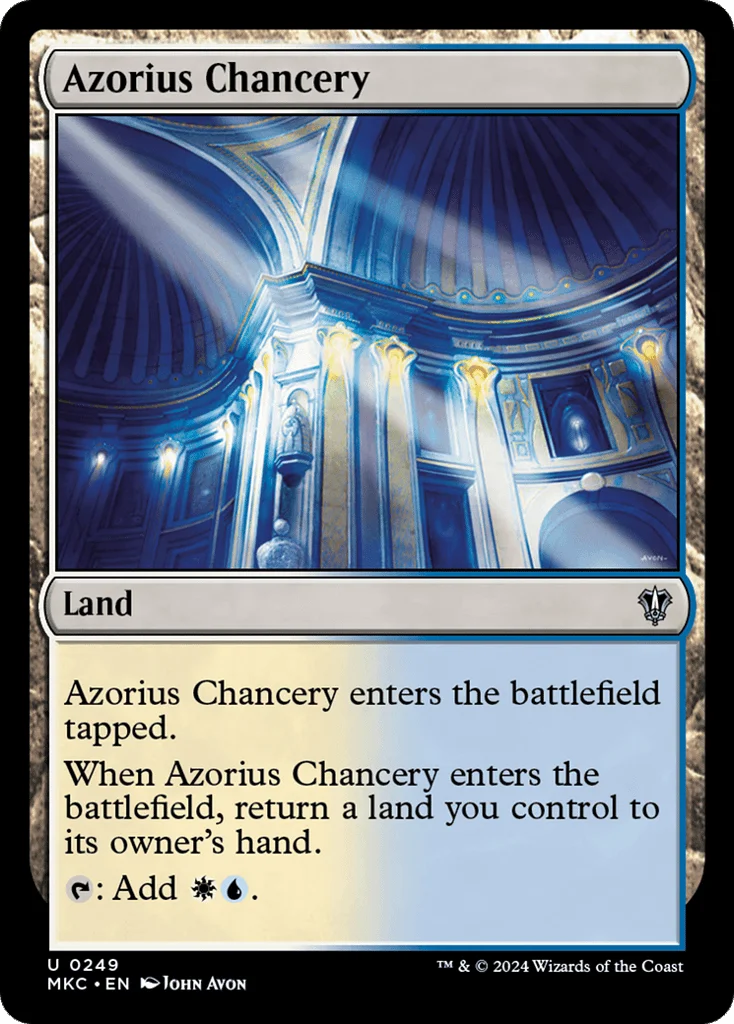 Azorius Chancery · Murders at Karlov Manor Commander