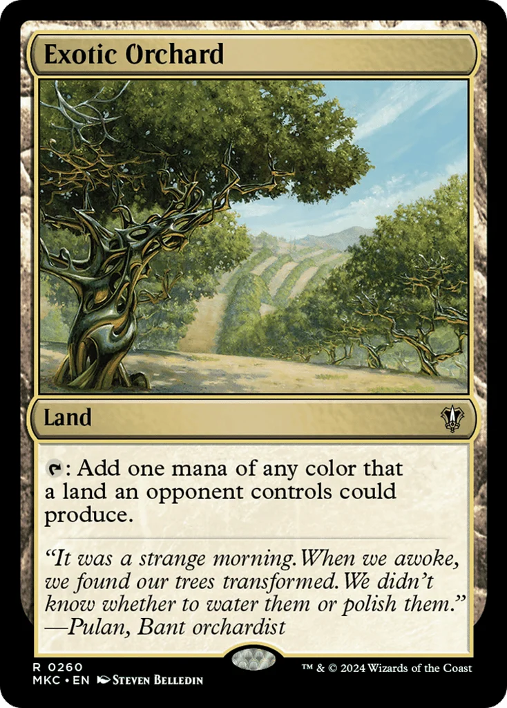 Exotic Orchard · Murders at Karlov Manor Commander