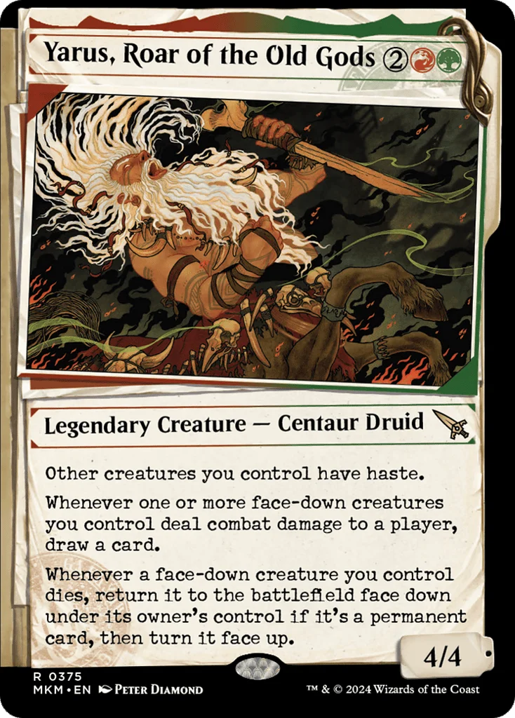 Yarus, Roar of the Old Gods · Murders at Karlov Manor