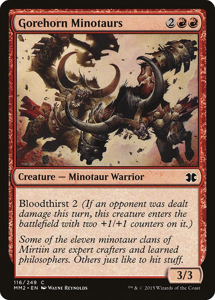 Gorehorn Minotaurs · Modern Masters 2015