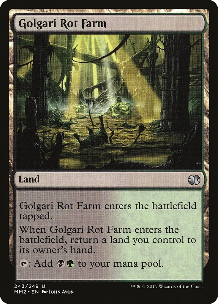 Golgari Rot Farm · Modern Masters 2015
