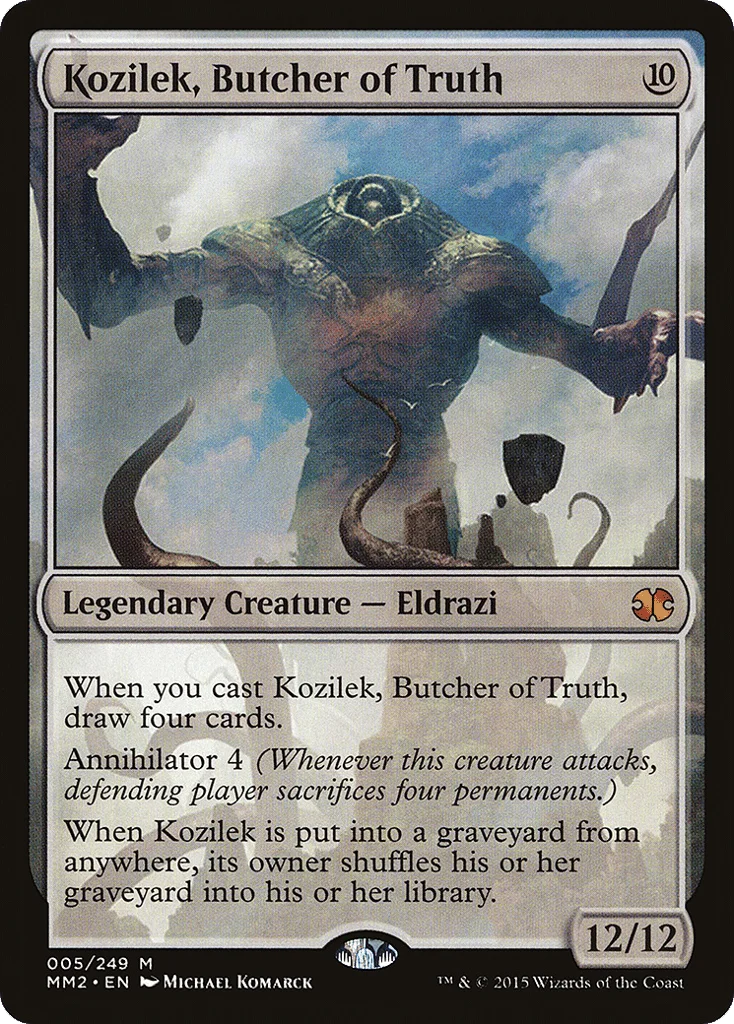 Kozilek, Butcher of Truth · Modern Masters 2015