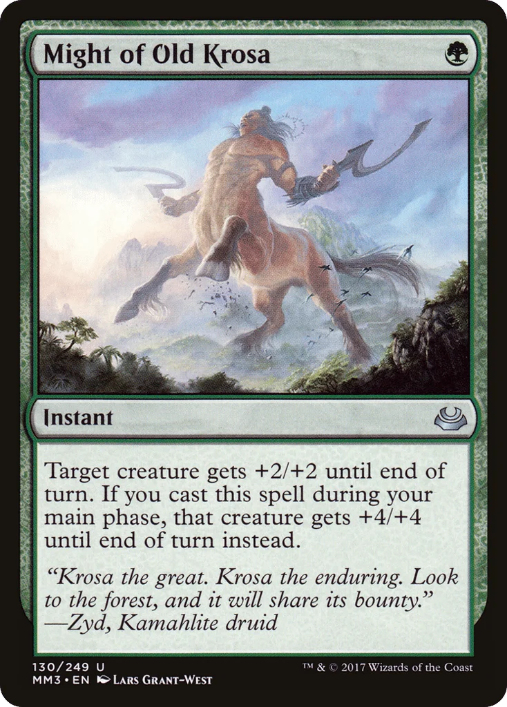 Might of Old Krosa · Modern Masters 2017