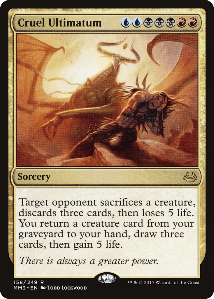 Cruel Ultimatum · Modern Masters 2017