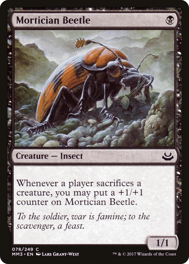 Mortician Beetle · Modern Masters 2017