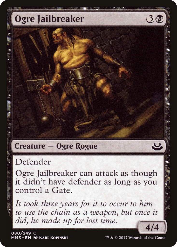 Ogre Jailbreaker · Modern Masters 2017