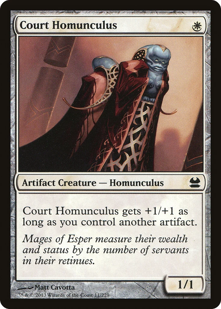 Court Homunculus · Modern Masters