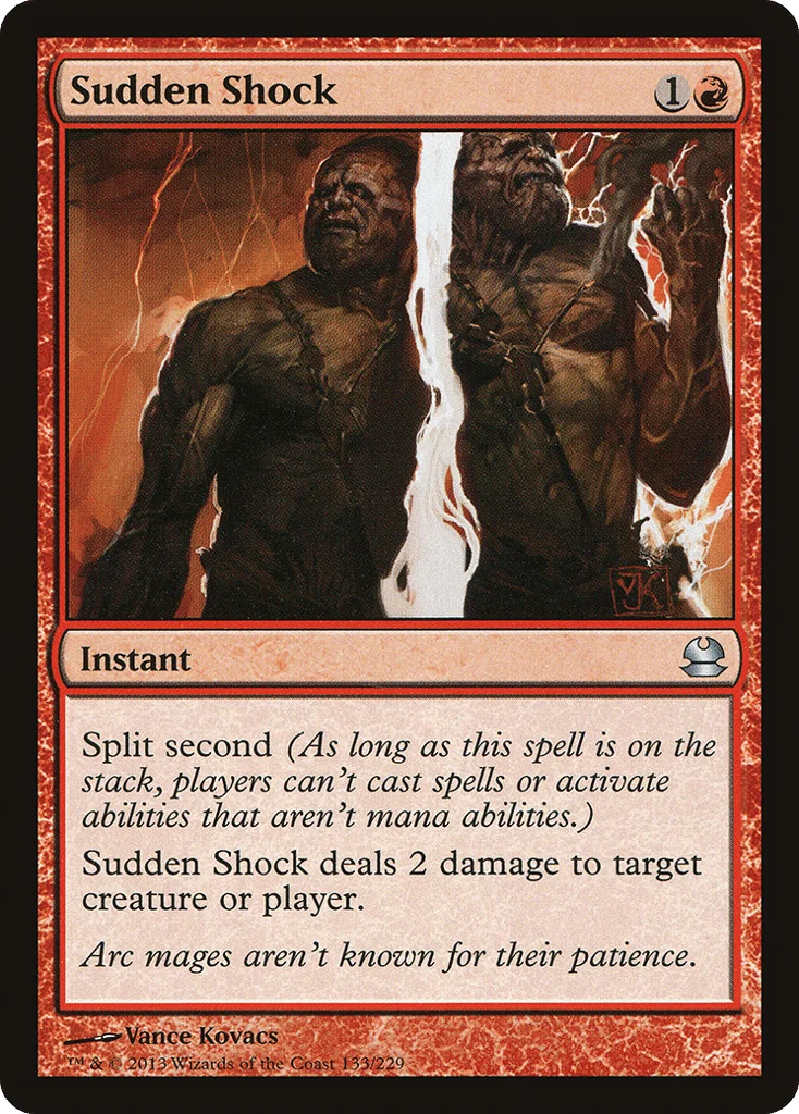 Sudden Shock · Modern Masters