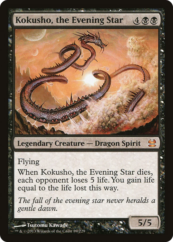 Kokusho, the Evening Star · Modern Masters