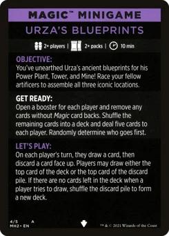 Urza's Blueprints (minigame) // Urza's Blueprints (cont'd)