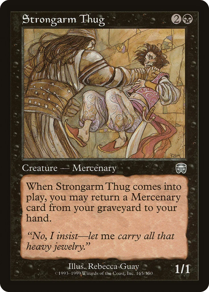 Strongarm Thug · Mercadian Masques