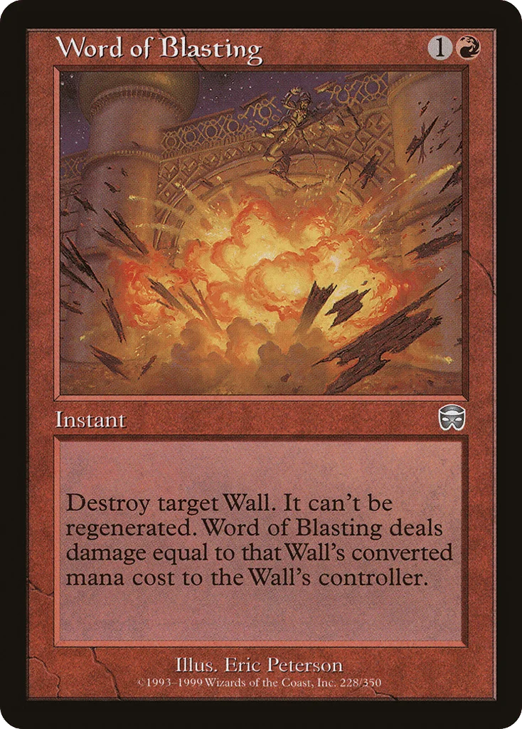 Word of Blasting · Mercadian Masques