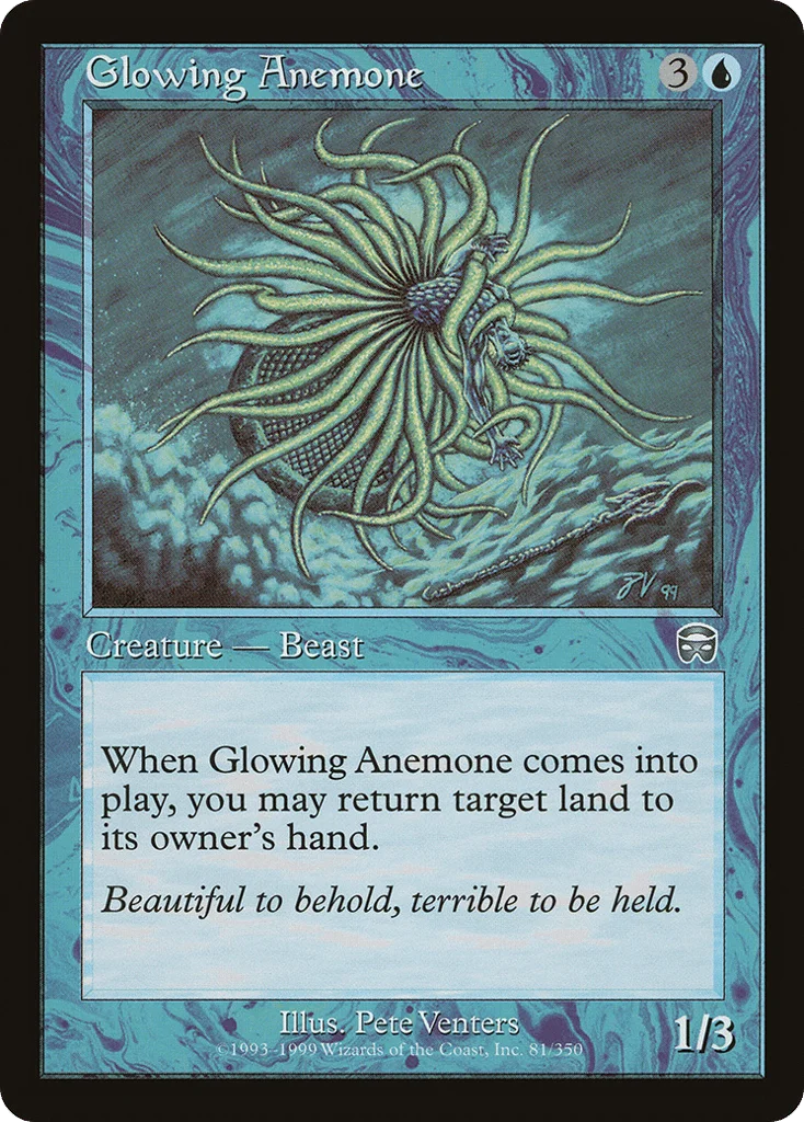 Glowing Anemone · Mercadian Masques