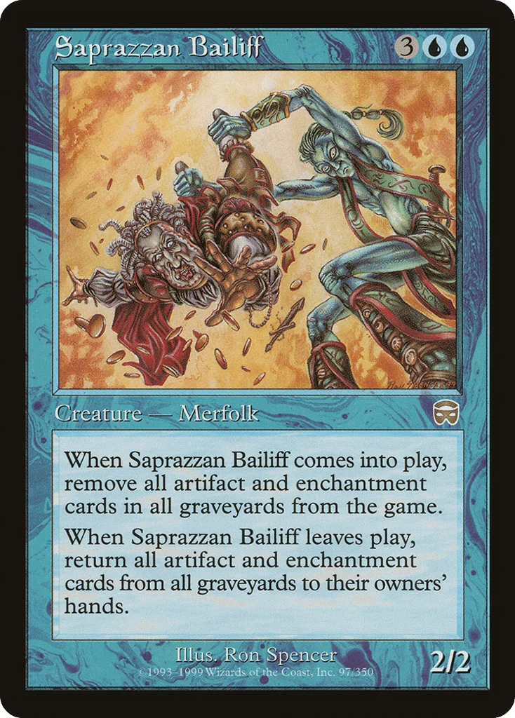 Saprazzan Bailiff · Mercadian Masques