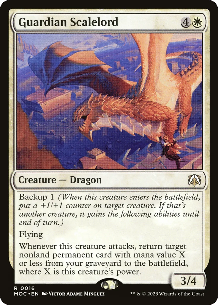 Guardian Scalelord · March of the Machine Commander