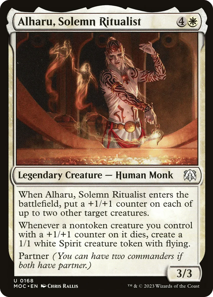 Alharu, Solemn Ritualist · March of the Machine Commander