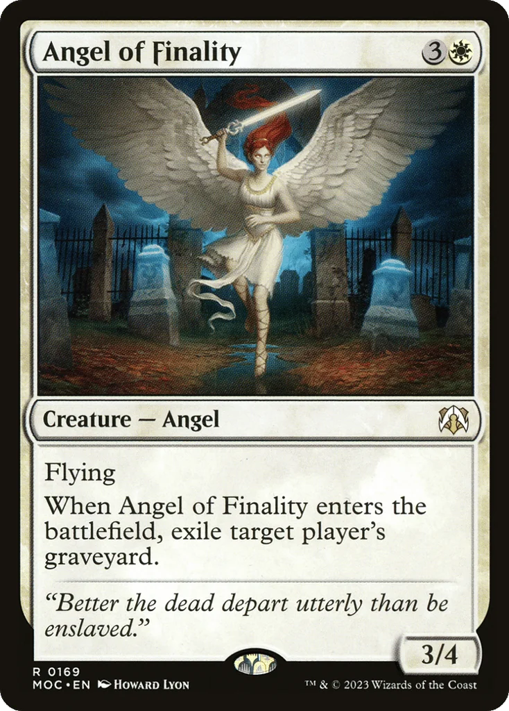 Angel of Finality · March of the Machine Commander