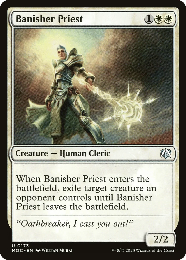 Banisher Priest · March of the Machine Commander