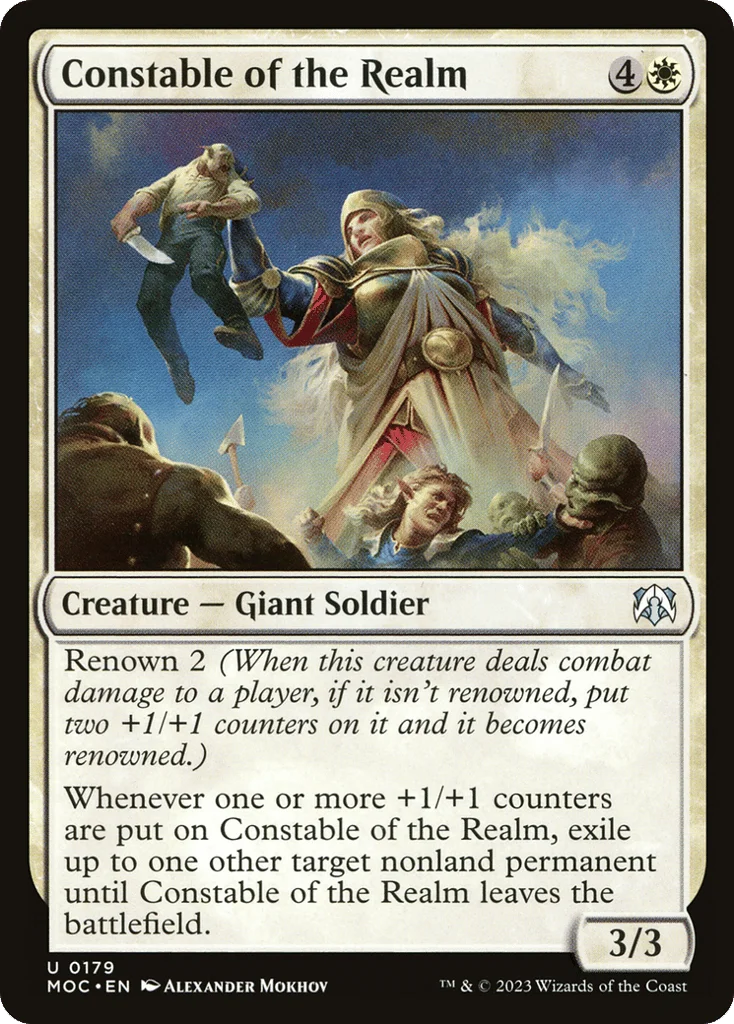Constable of the Realm · March of the Machine Commander