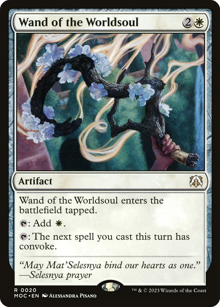 Wand of the Worldsoul · March of the Machine Commander