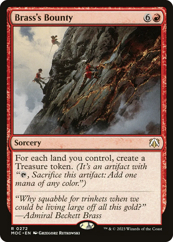 Brass's Bounty · March of the Machine Commander