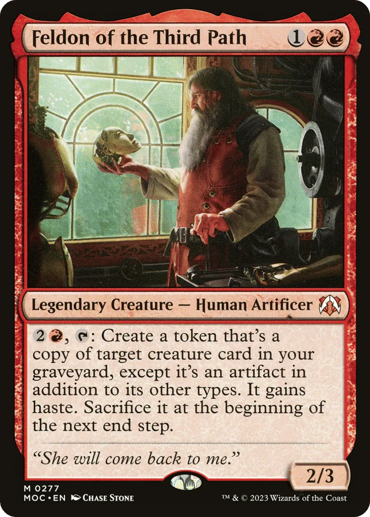 Feldon of the Third Path · March of the Machine Commander