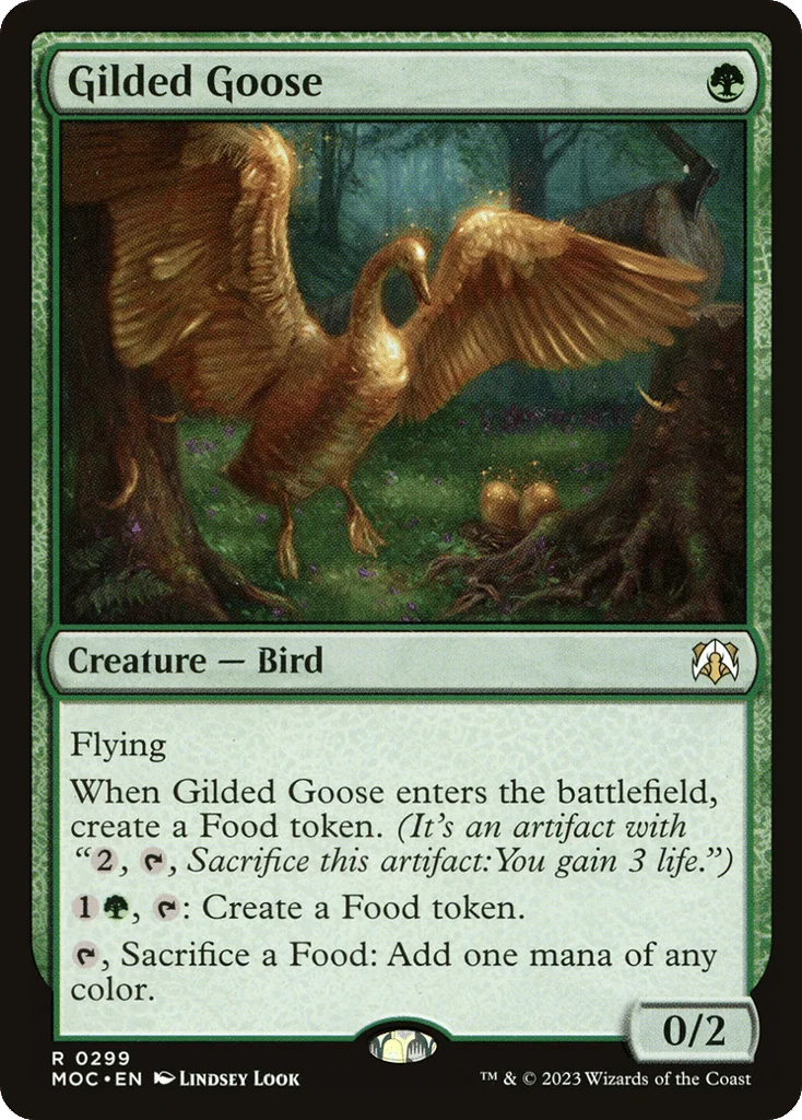 Gilded Goose · March of the Machine Commander