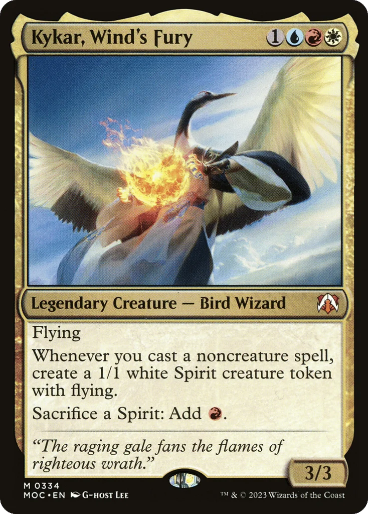 Kykar, Wind's Fury · March of the Machine Commander