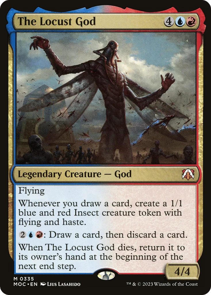 The Locust God · March of the Machine Commander