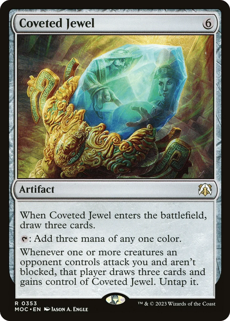 Coveted Jewel · March of the Machine Commander