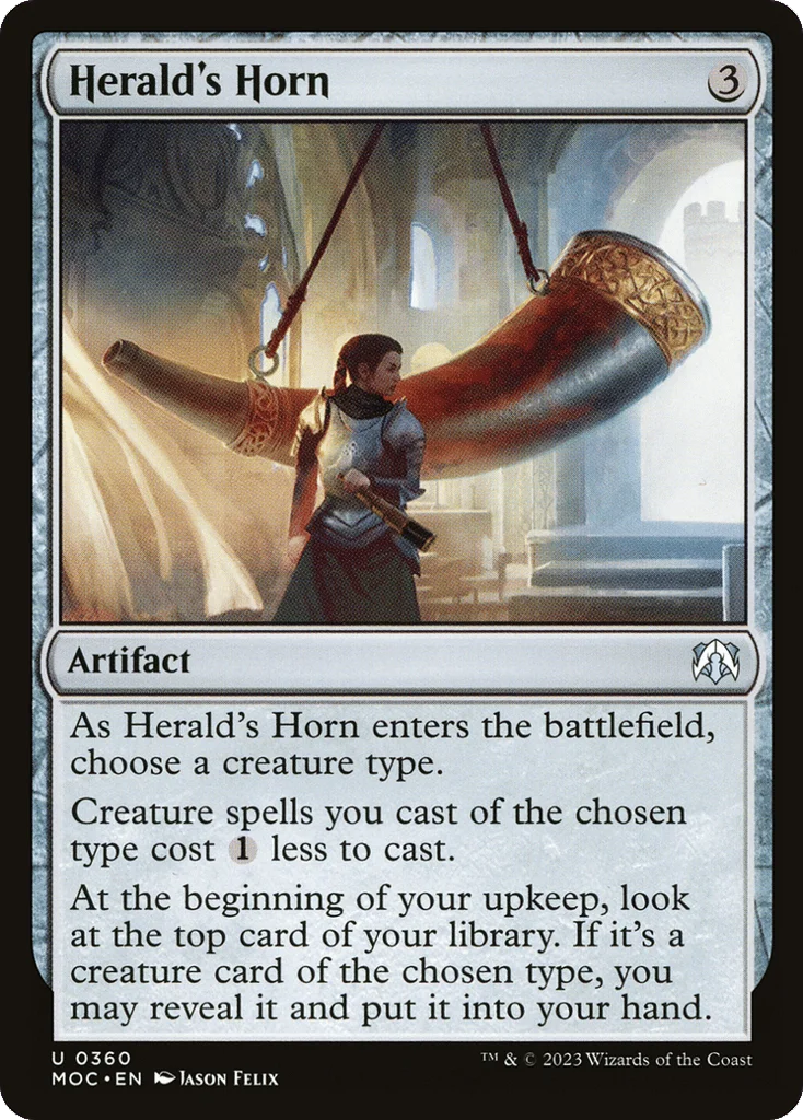 Herald's Horn · March of the Machine Commander