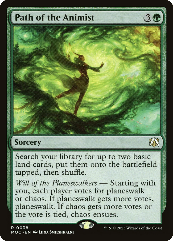 Path of the Animist · March of the Machine Commander