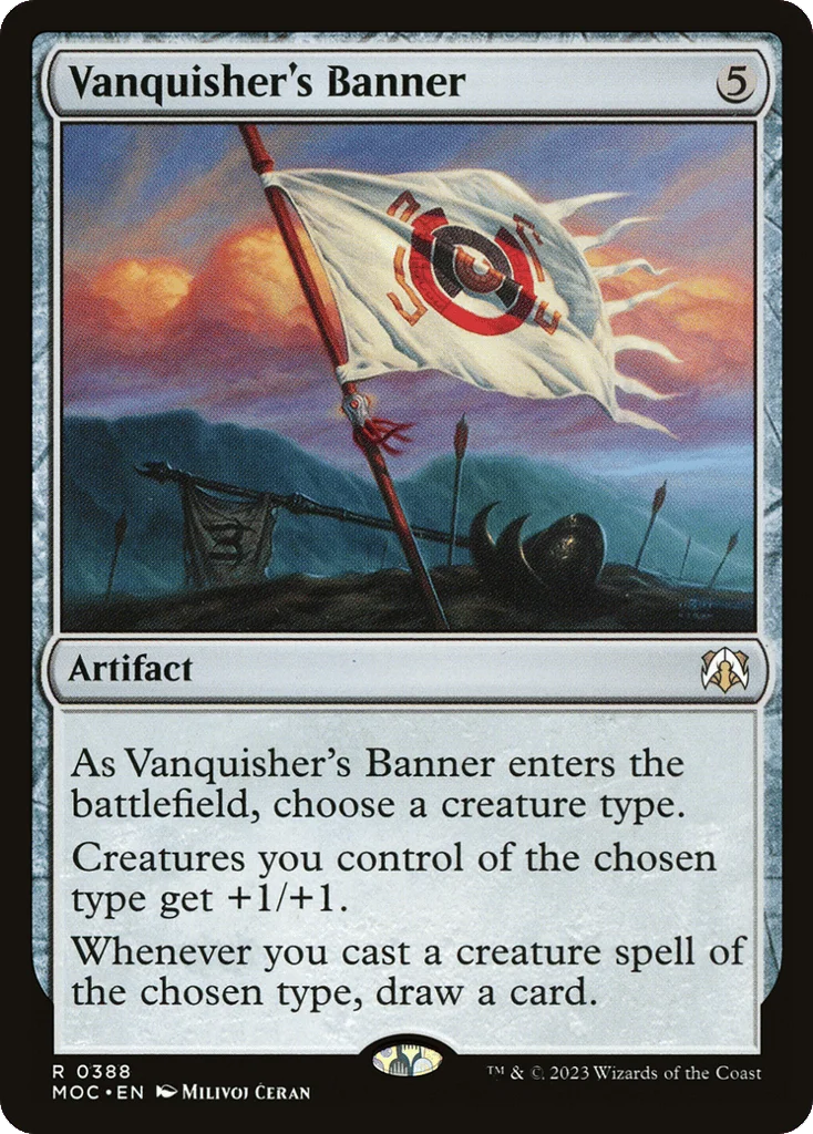 Vanquisher's Banner · March of the Machine Commander
