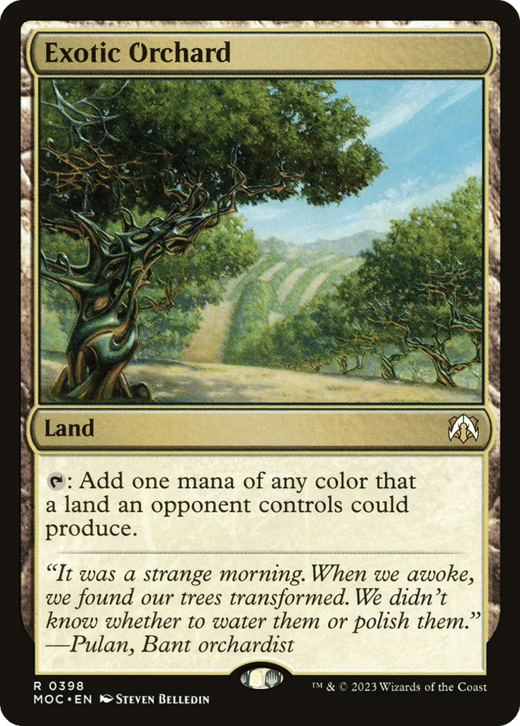 Exotic Orchard · March of the Machine Commander
