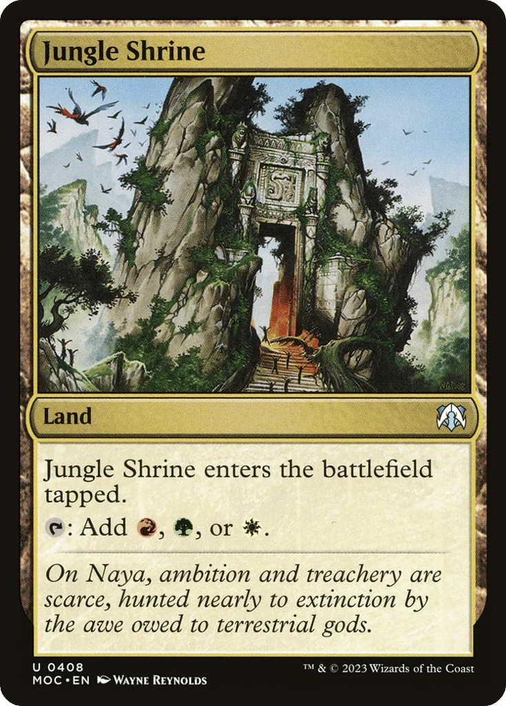 Jungle Shrine · March of the Machine Commander