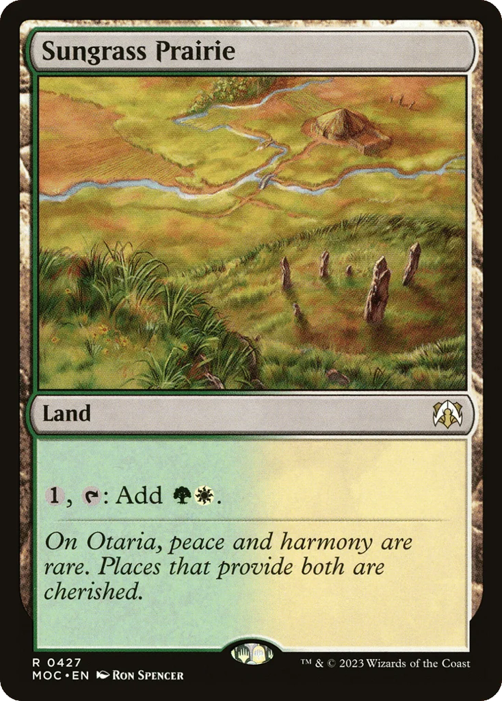Sungrass Prairie · March of the Machine Commander
