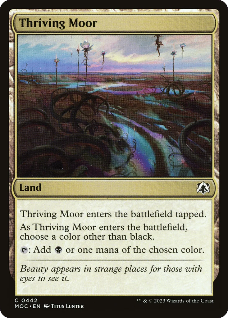 Thriving Moor · March of the Machine Commander